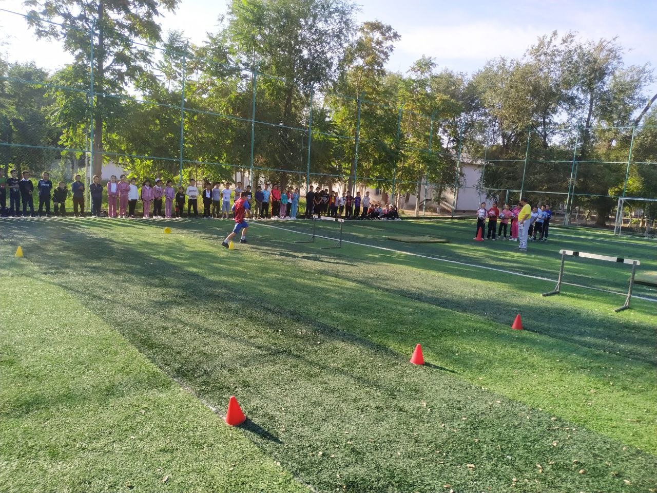 Maktabimizda 12-sentyabrdan 18-sentyabrga qadar "5tashabbus olimpiadasi" doirasida  musobaqalar bo`lib o`tdi